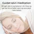 Guidet chakra søvn meditation, der bringer dyb ro og balance i din krop og gør det let at falde i søvn og sove godt  - hele natten. Indtalt af stresscoach og forfatter Lisbeth Fruensgaard